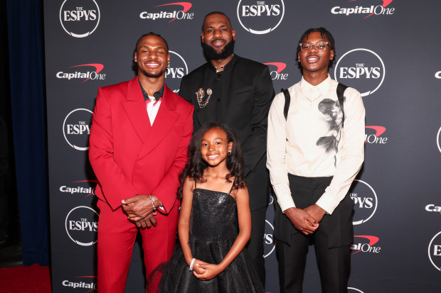 LeBron James' Son Bronny Makes First Public Appearance Since Cardiac Arrest all-available